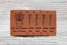 Set de etiquetas de diseño 'Bloom & Flower' by Unikati - N° de artículo 9131