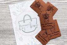 Set de etiquetas de diseño 'Bloom & Flower' by Unikati - N° de artículo 9131