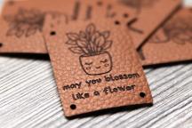 Set de etiquetas de diseño 'Bloom & Flower' by Unikati - N° de artículo 9131