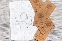 Set de etiquetas de diseño 'Bloom & Flower' by Unikati - N° de artículo 9131