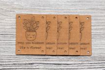 Set de etiquetas de diseño 'Bloom & Flower' by Unikati - N° de artículo 9131