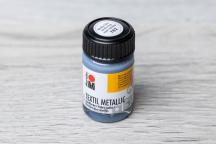 Marabu Textil Metallic 15 ml  (plateado-metalico) - N° de artículo 2512