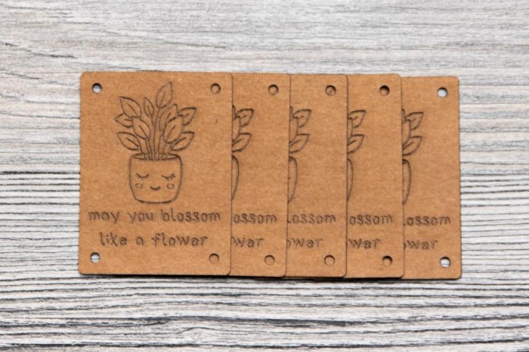 Set de etiquetas de diseño 'Bloom & Flower' by Unikati - N° de artículo 9131