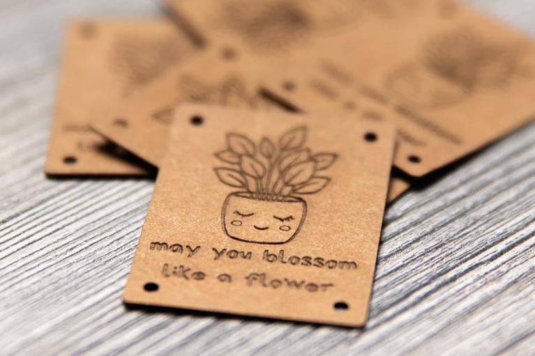 Set de etiquetas de diseño 'Bloom & Flower' by Unikati - N° de artículo 9131