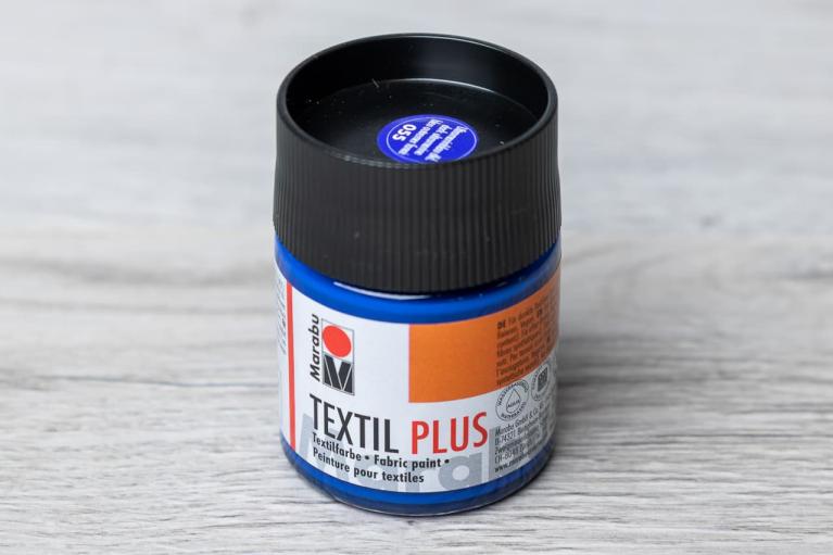 Marabu Textil Plus 50 ml  (azul-ultramar-oscuro) - N° de artículo 2511