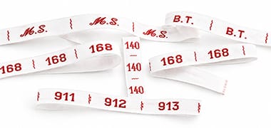 Iniciales y números