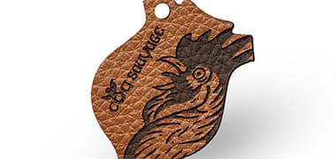 Etiquetas de cuero y alternativas